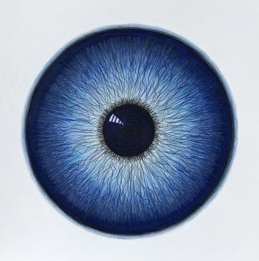 I Draw Interesting Pupils Of The Eyes, Here Are 11 Of Them