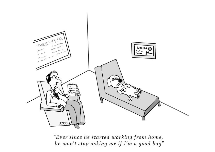 It's Always "Who's A Good Boy?" And Never "How Is My Good Boy?"