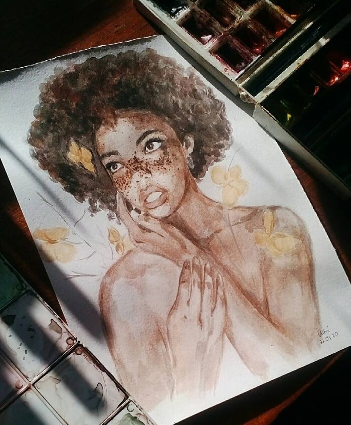 I See Something Special In Everyone And That's Why I Create These Portraits (20 Pics )