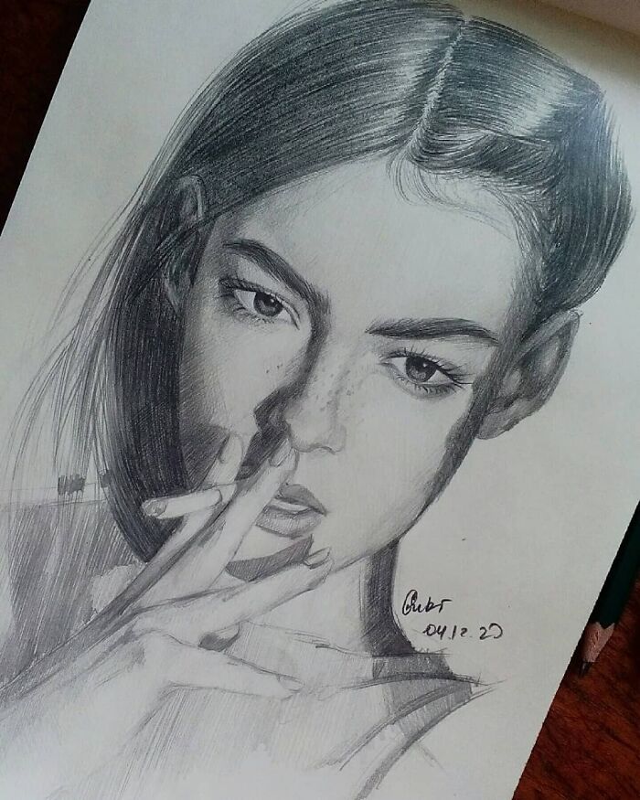 I See Something Special In Everyone And That's Why I Create These Portraits (20 Pics )