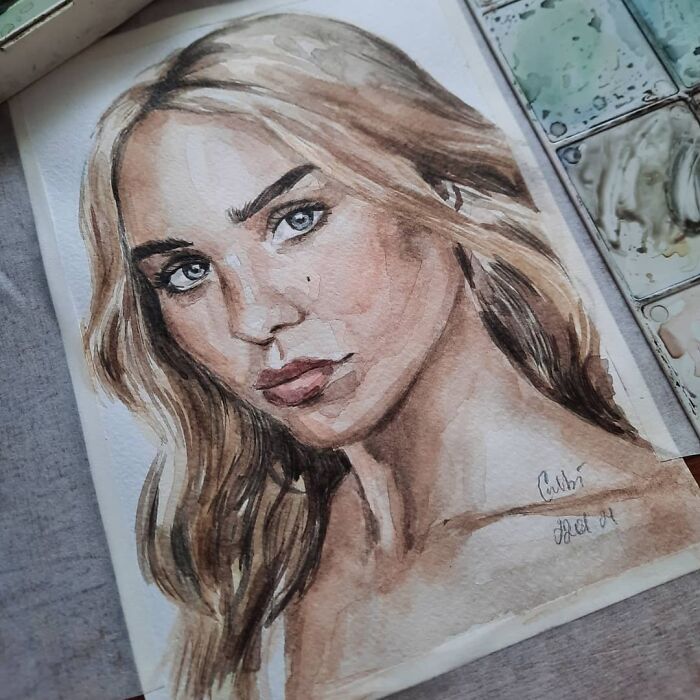 I See Something Special In Everyone And That's Why I Create These Portraits (20 Pics )