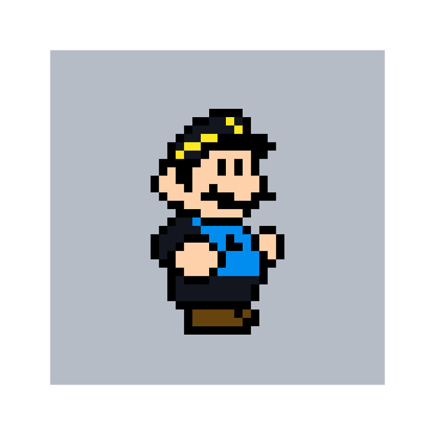 Mario X Captain Haddock