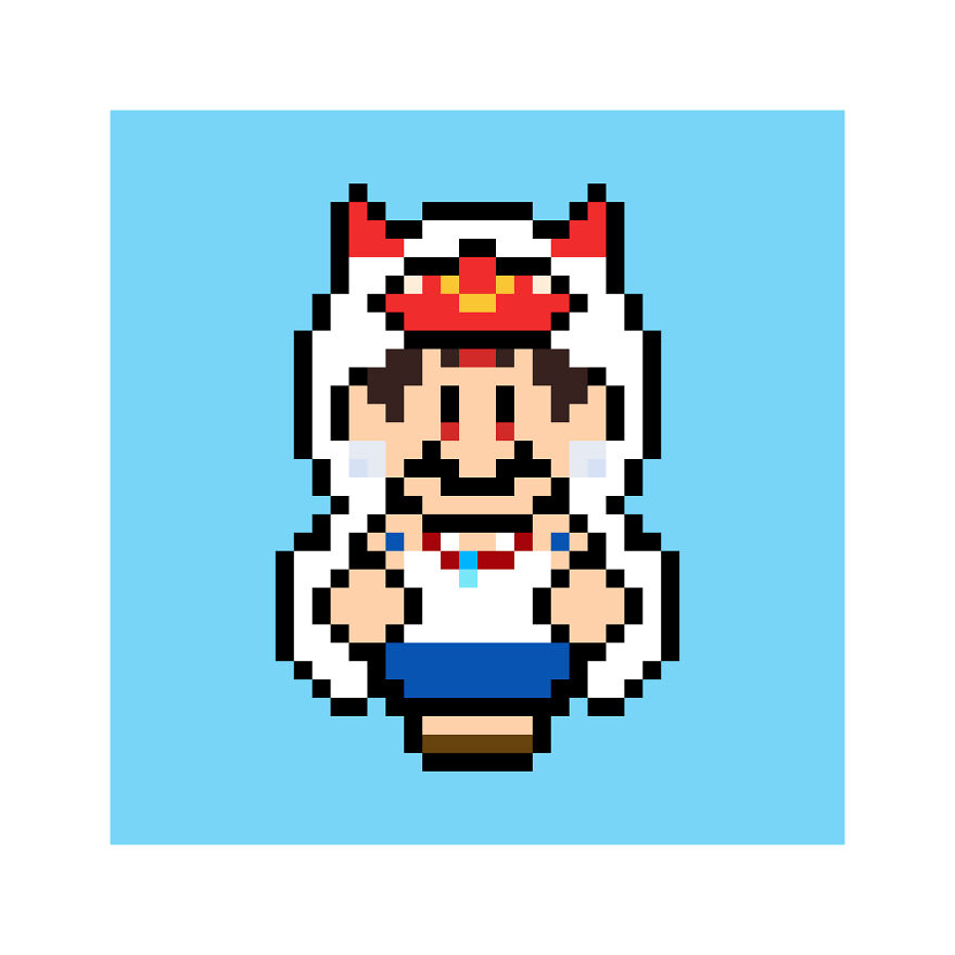 Mario X Princess Mononoke