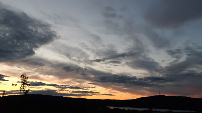 Evening Clouds Örnsköldsvik, Sweden