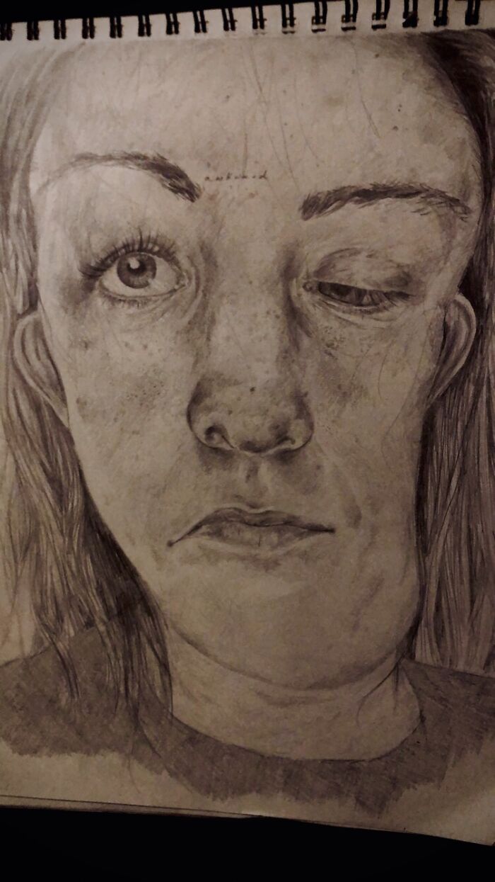 Something I Did The Other Day. Supposed To Be On The Topic Of Depression, And How I See Myself When I'm Depressed.