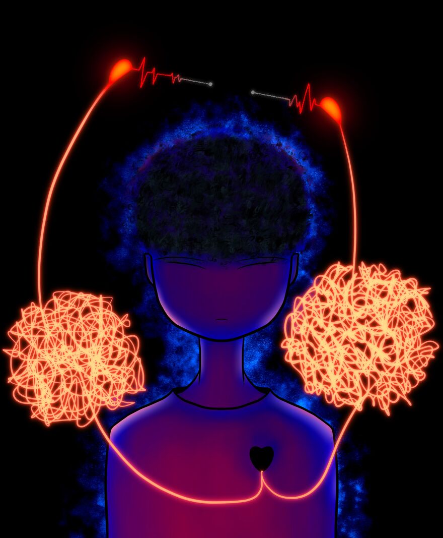 14 Of My Artworks On Mental Health