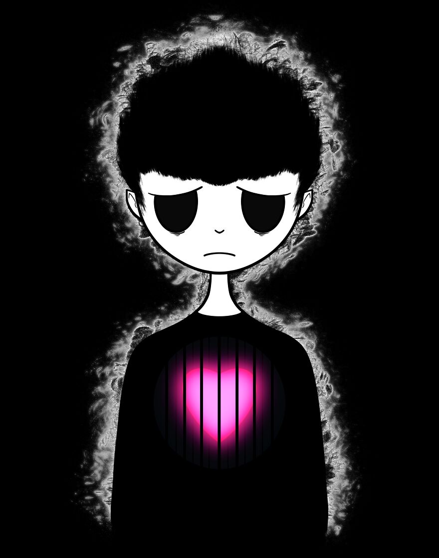 14 Of My Artworks On Mental Health