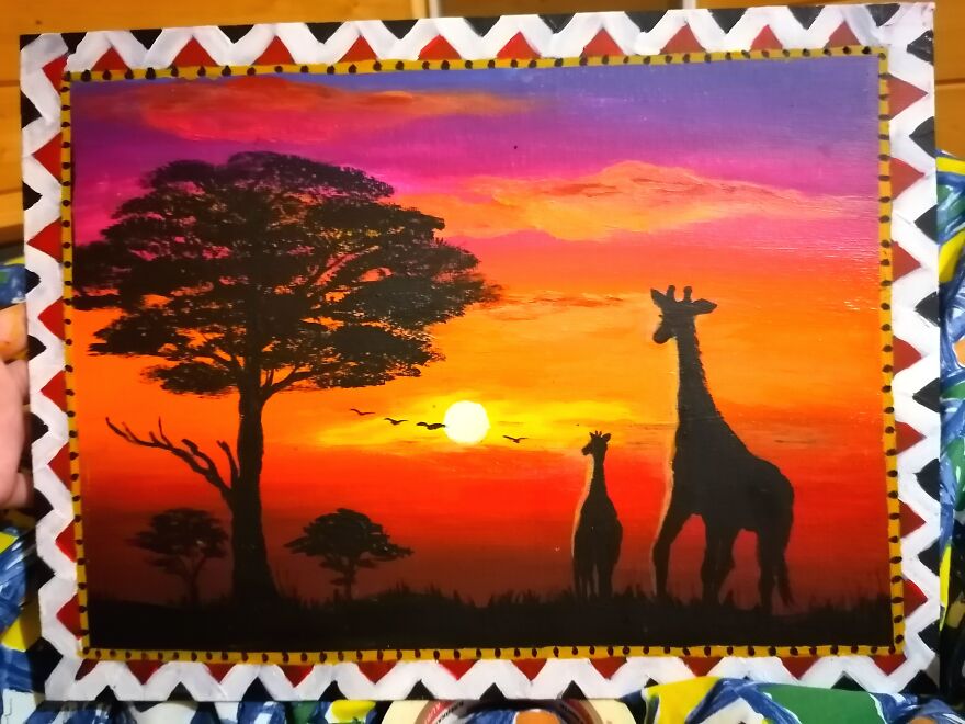Sunset In Africa