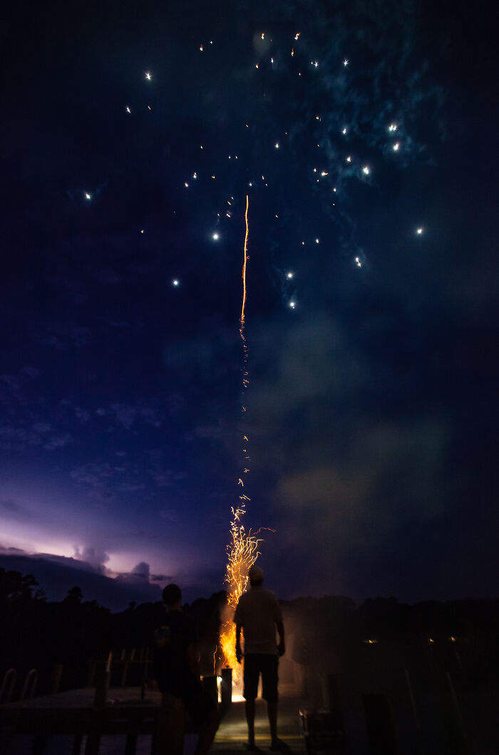 Placing The Stars In The Night Sky