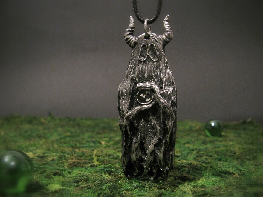 Two Clinical Psychologists Create Sombre But Kind Pewter Jewellery (36 Photo)