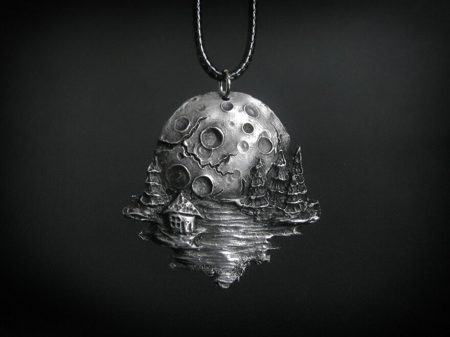 Two Clinical Psychologists Create Sombre But Kind Pewter Jewellery (36 Photo)