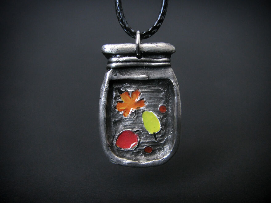 Two Clinical Psychologists Create Sombre But Kind Pewter Jewellery (36 Photo)