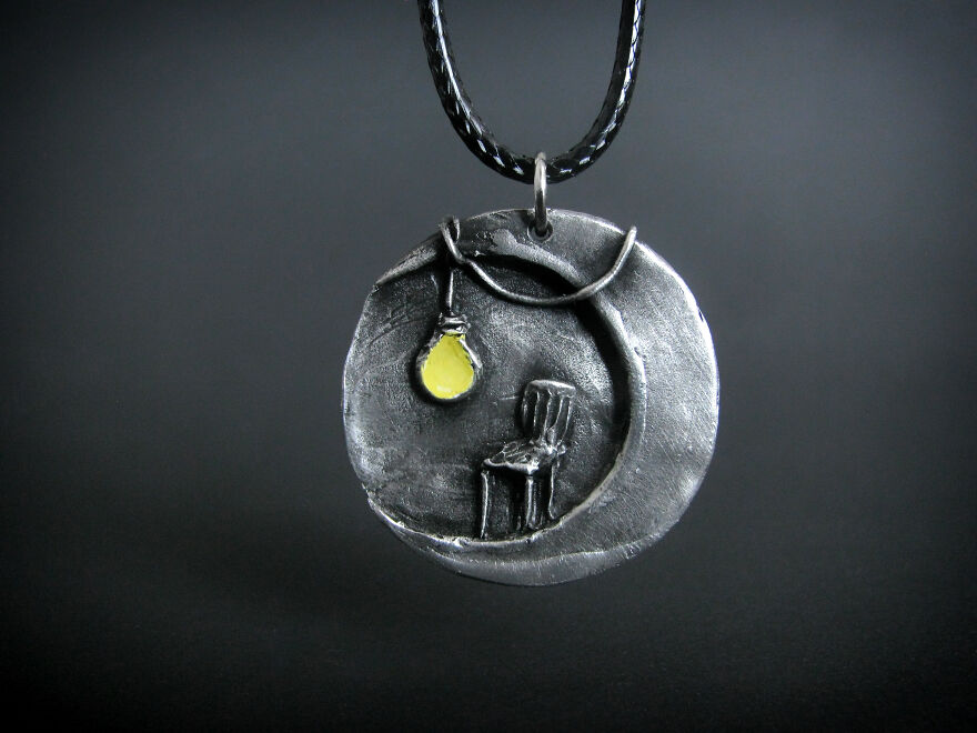 Two Clinical Psychologists Create Sombre But Kind Pewter Jewellery (36 Photo)