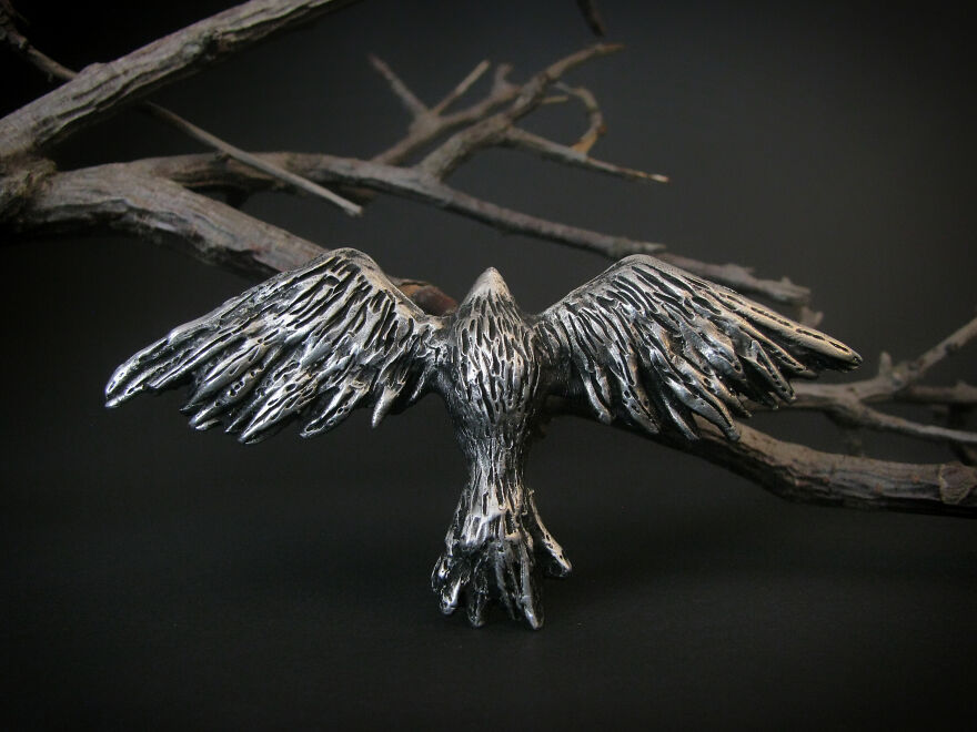 Two Clinical Psychologists Create Sombre But Kind Pewter Jewellery (36 Photo)