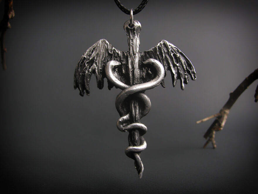 Two Clinical Psychologists Create Sombre But Kind Pewter Jewellery (36 Photo)