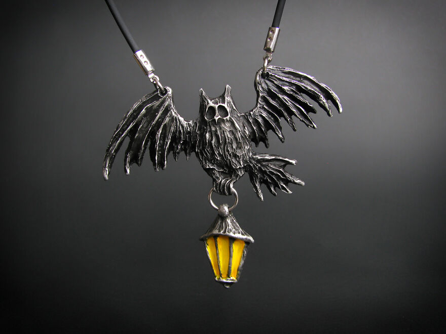 Two Clinical Psychologists Create Sombre But Kind Pewter Jewellery (36 Photo)