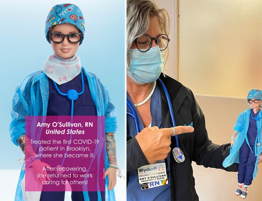 Barbie Honored Six Covid-19 Pandemic Women Heroes With Custom Dolls Barbie Honored Six Covid-19 Pandemic Women Heroes With Custom Dolls