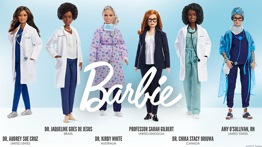 Barbie Honored Six Covid-19 Pandemic Women Heroes With Custom Dolls Barbie Honored Six Covid-19 Pandemic Women Heroes With Custom Dolls