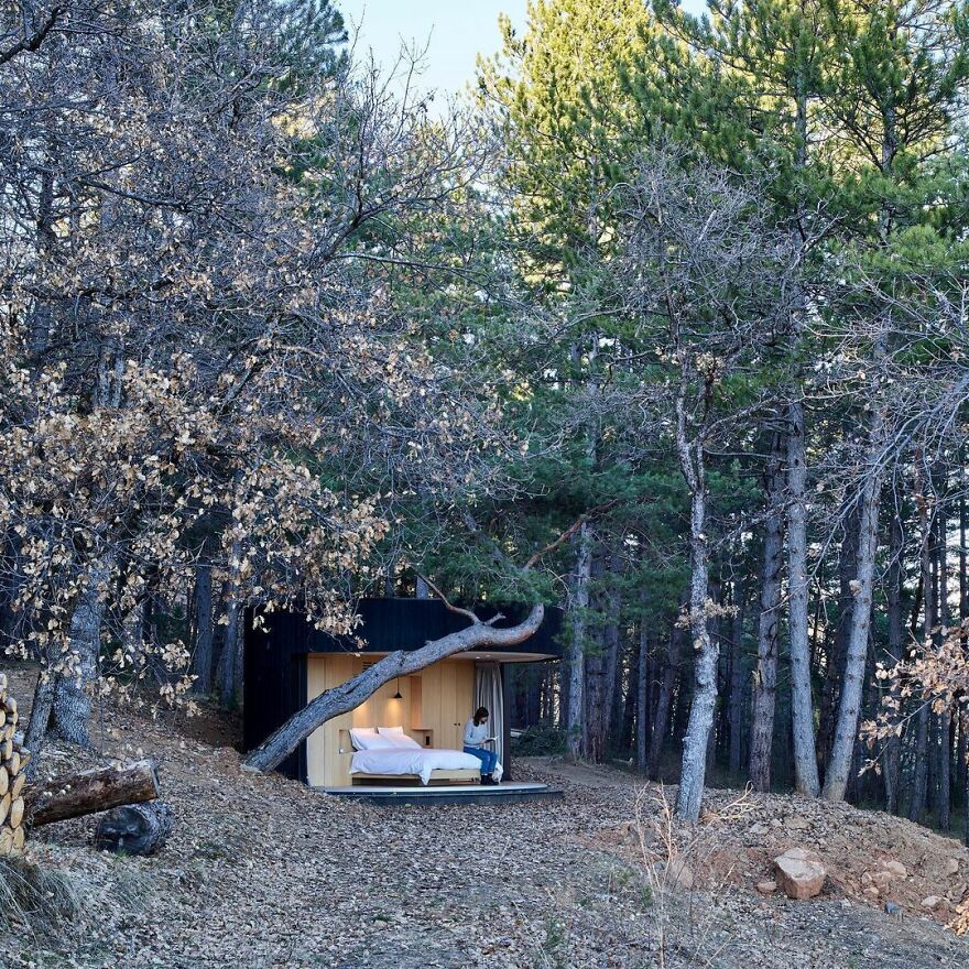 This Tiny 183 Square Foot Cabin That Is Aimed At Stressed-Out City Dwellers Can Be Assembled Anywhere In The World