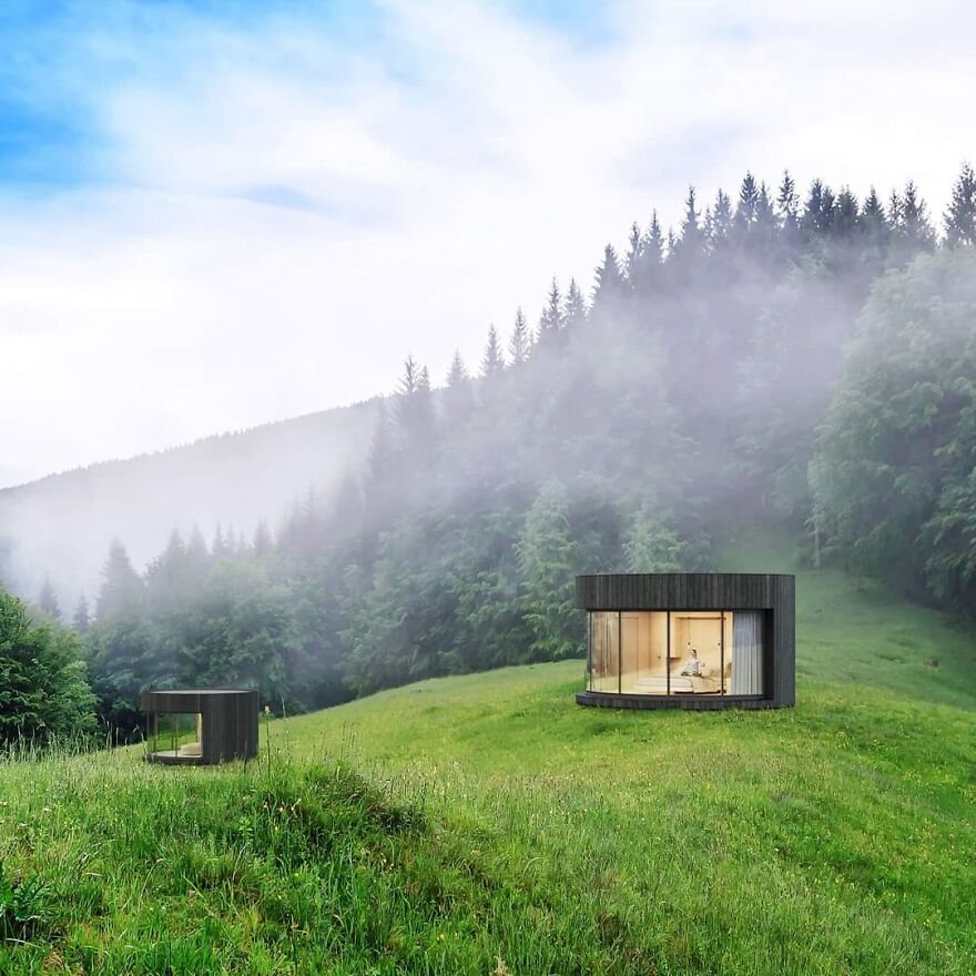 This Tiny 183 Square Foot Cabin That Is Aimed At Stressed-Out City Dwellers Can Be Assembled Anywhere In The World