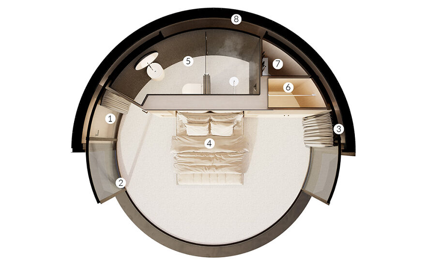 This Tiny 183 Square Foot Cabin That Is Aimed At Stressed-Out City Dwellers Can Be Assembled Anywhere In The World This Tiny 183 Square Foot Cabin That Is Aimed At Stressed-Out City Dwellers Can Be Assembled Anywhere In The World