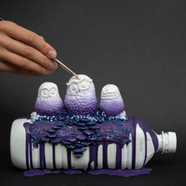 Stephanie Kilgast's Wonderful Creations From Trash To Art!