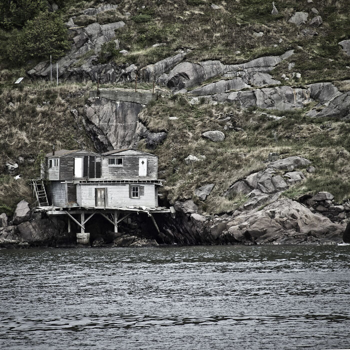 Fishing Shacks, St. John's, Newfoundland.
