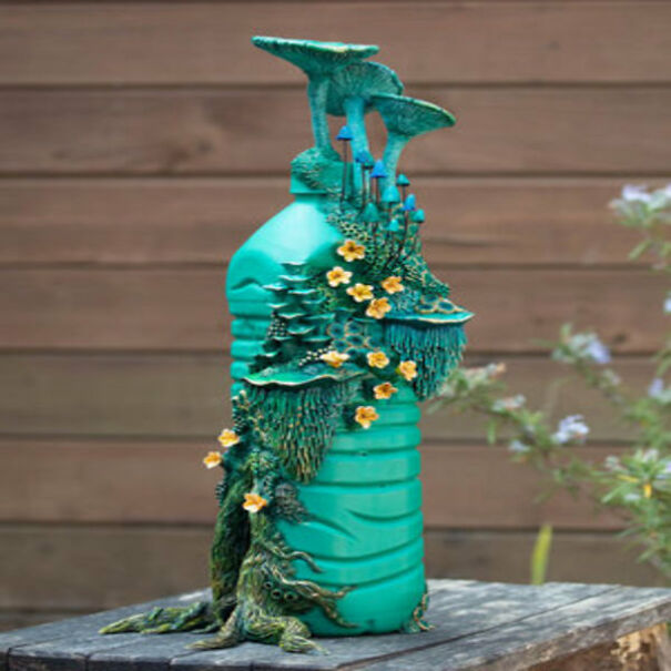 Stephanie Kilgast's Wonderful Creations From Trash To Art!