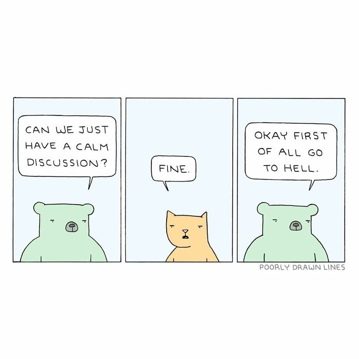 Poorly Drawn Comics With Unexpectedly Hilarious Endings (New Pics)