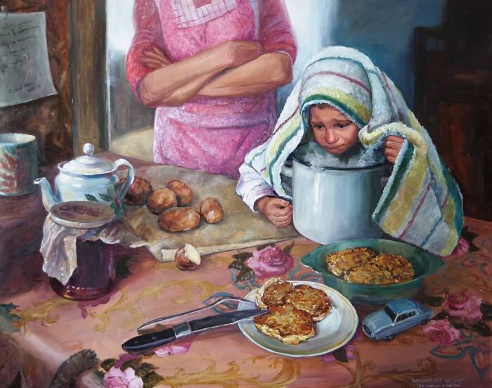 Russian Artist Makes Paintings In Which You Can Return To Your Childhood For A Few Minutes (113 Pics)