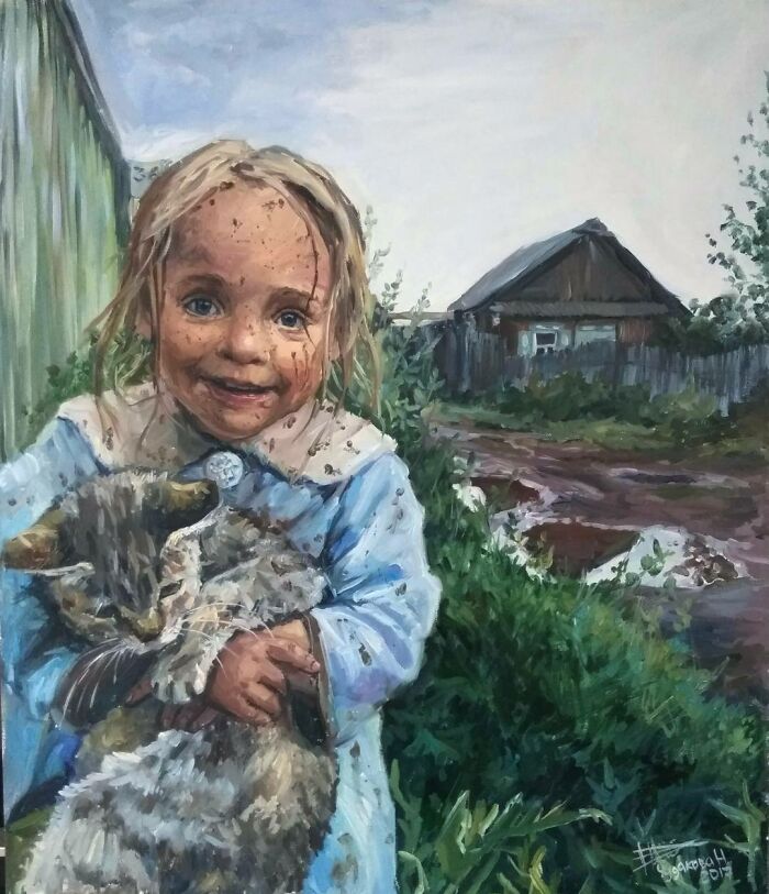 Russian Artist Makes Paintings In Which You Can Return To Your Childhood For A Few Minutes (113 Pics)