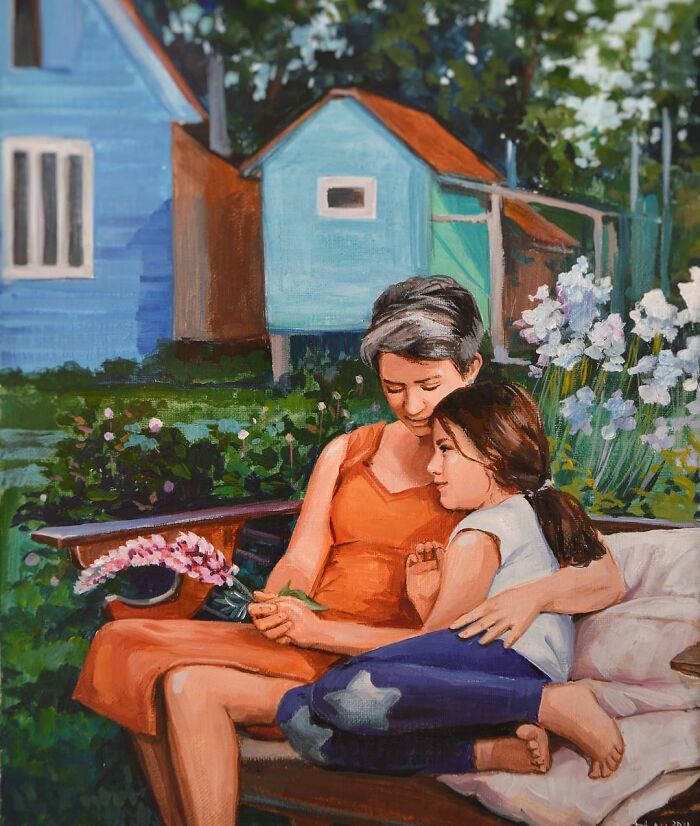 Russian Artist Makes Paintings In Which You Can Return To Your Childhood For A Few Minutes (113 Pics)