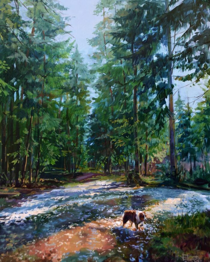 Russian Artist Makes Paintings In Which You Can Return To Your Childhood For A Few Minutes (113 Pics)