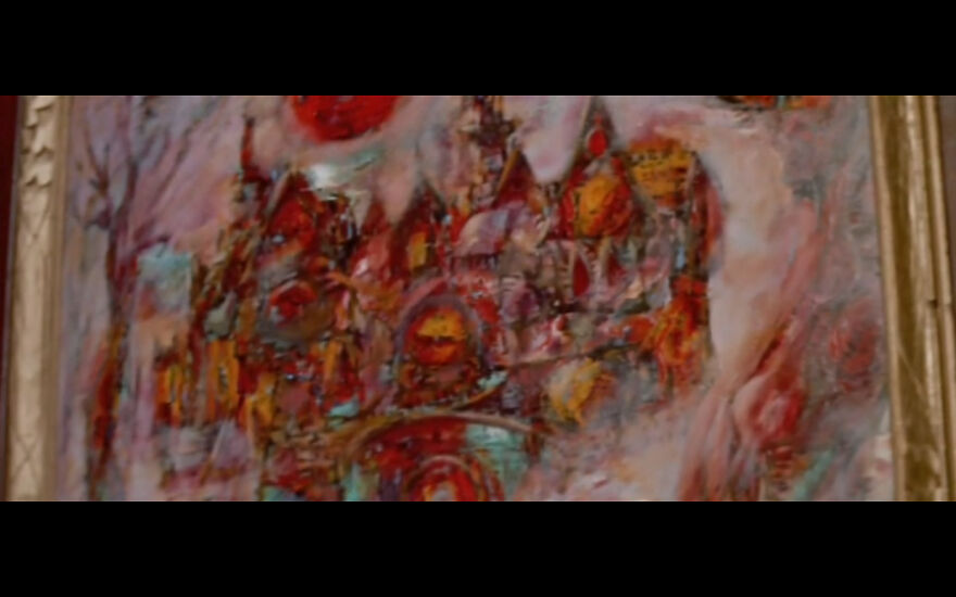 Burt Shonberg Painting Commissioned By Esteemed Director Roger Corman For The Film "The House Of Usher" 1960 Staring Vincent Price