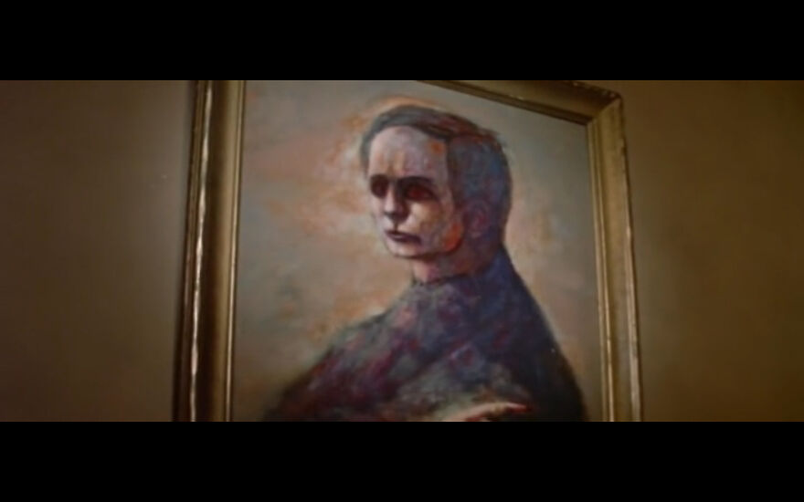 Burt Shonberg Painting Commissioned By Esteemed Director Roger Corman For The Film "The House Of Usher" 1960 Staring Vincent Price