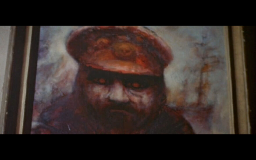 Burt Shonberg Painting Commissioned By Esteemed Director Roger Corman For The Film "The House Of Usher" 1960 Staring Vincent Price