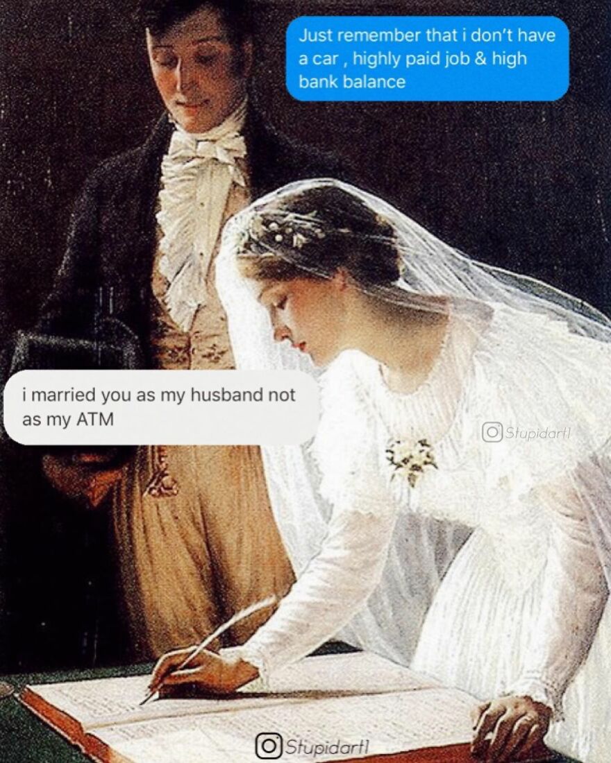 The Artist Gives Voice To Characters From Classic Paintings And 180,000 Followers Approve The Idea