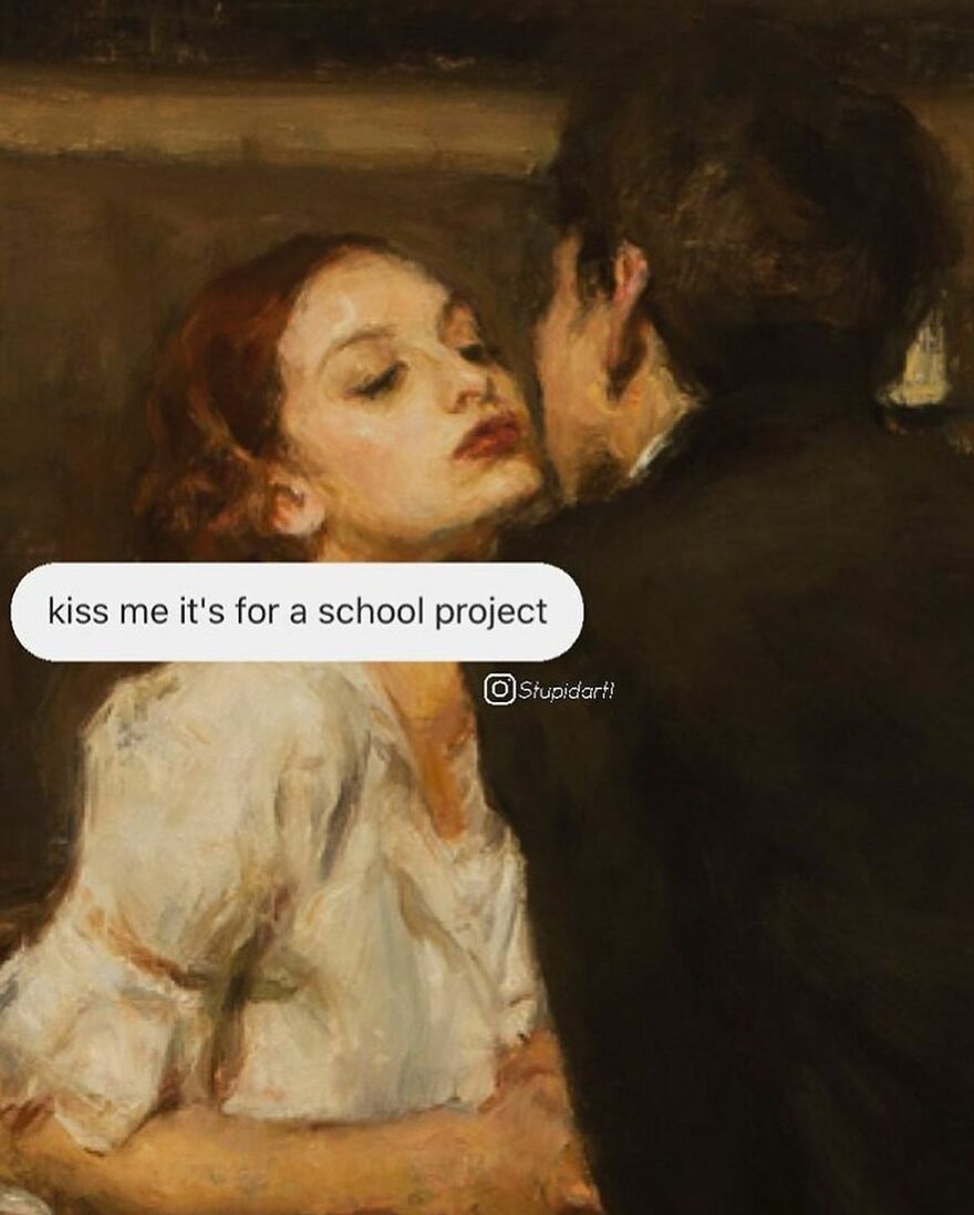 The Artist Gives Voice To Characters From Classic Paintings And 180,000 Followers Approve The Idea