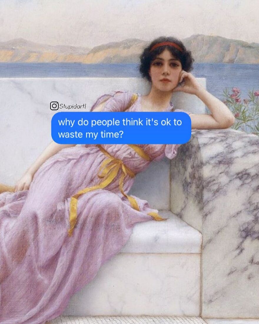 The Artist Gives Voice To Characters From Classic Paintings And 180,000 Followers Approve The Idea