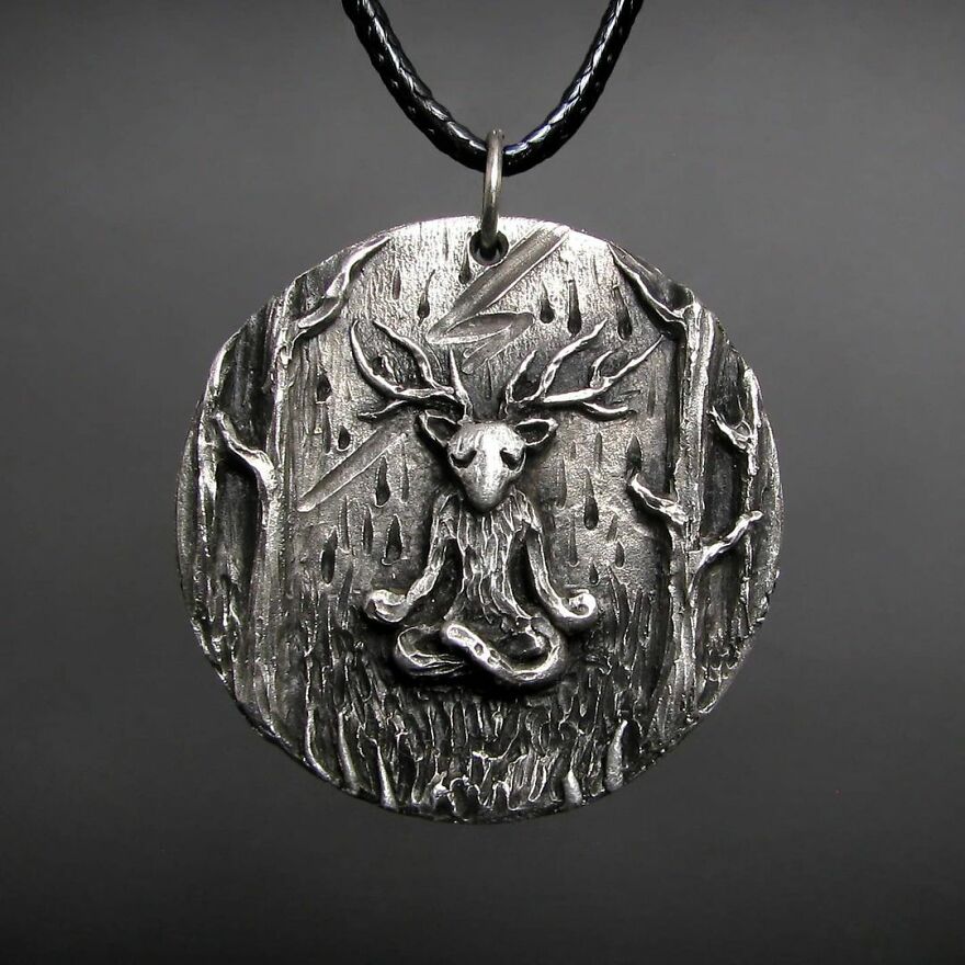 Two Clinical Psychologists Create Sombre But Kind Pewter Jewellery (36 Photo)