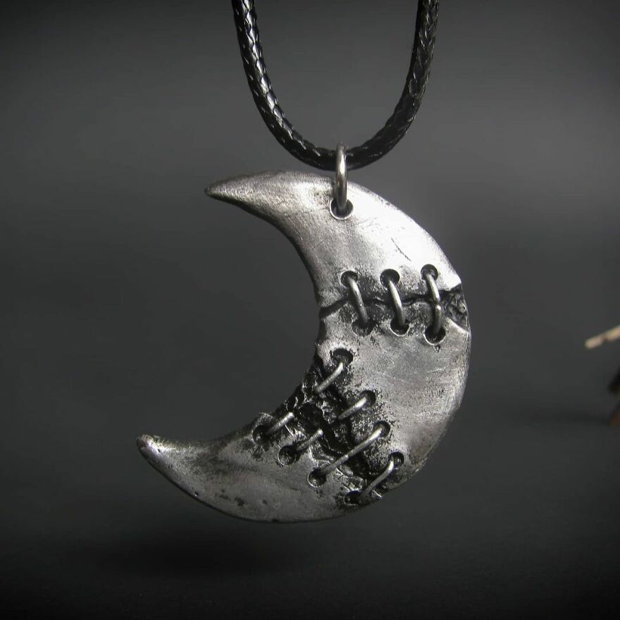 Two Clinical Psychologists Create Sombre But Kind Pewter Jewellery (36 Photo)
