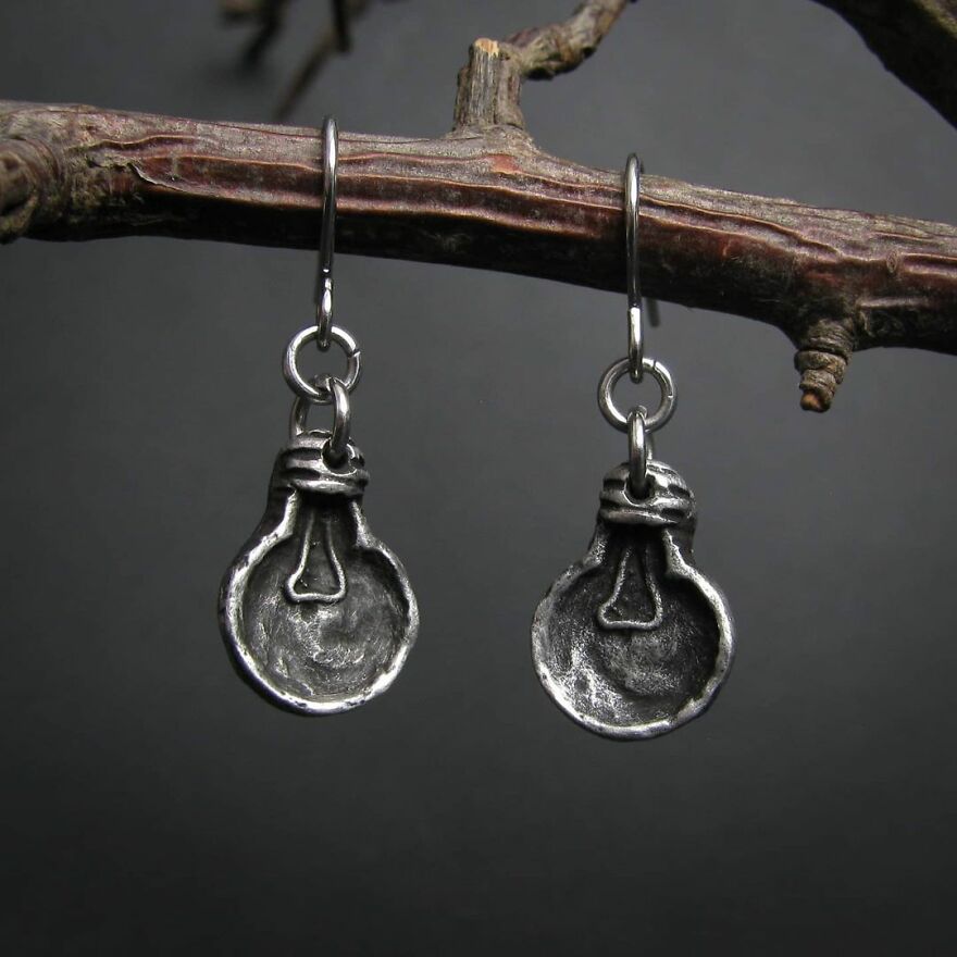Two Clinical Psychologists Create Sombre But Kind Pewter Jewellery (36 Photo)