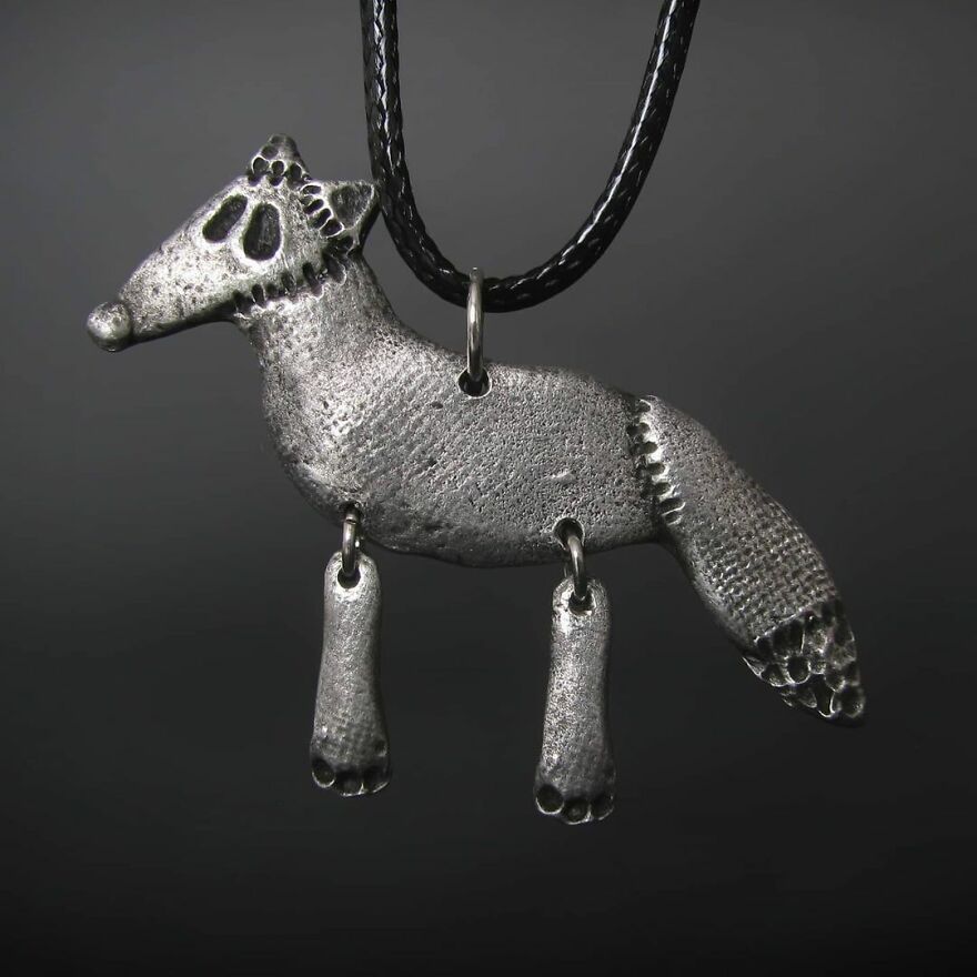 Two Clinical Psychologists Create Sombre But Kind Pewter Jewellery (36 Photo)