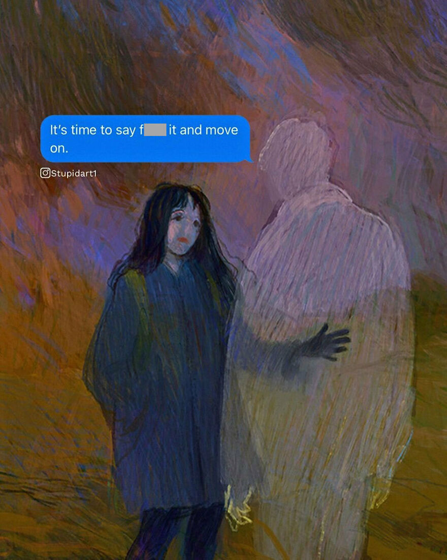 The Artist Gives Voice To Characters From Classic Paintings And 180,000 Followers Approve The Idea