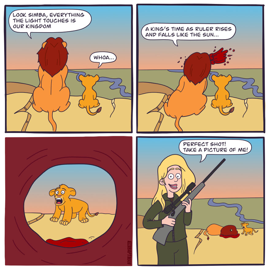 The Lion Long And The Hunt