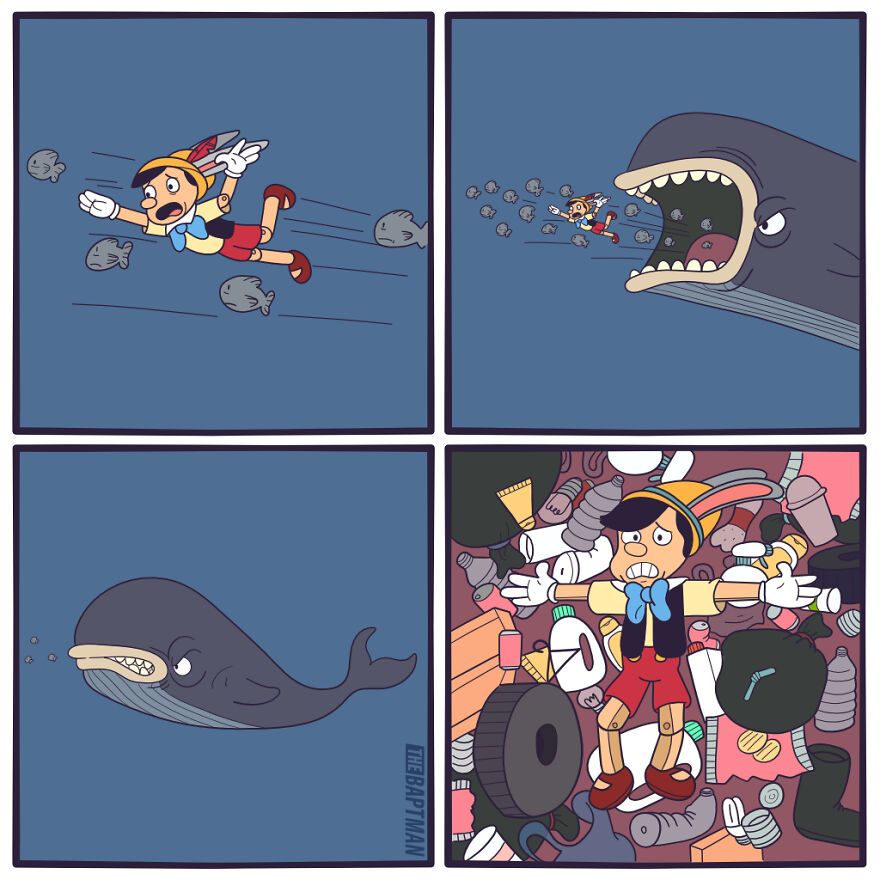 Pinocchio And The Plastic