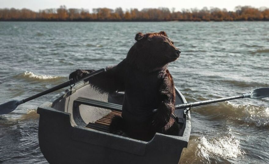 Russian Woman Rescued A Bear From A Closed-Down Zoo, And They're Best Buddies Now Russian Woman Rescued A Bear From A Closed-Down Zoo, And They're Best Buddies Now
