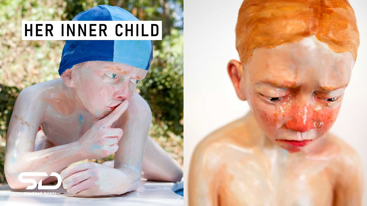 Artist Creates Realistic Sculptures Of Her Inner Child