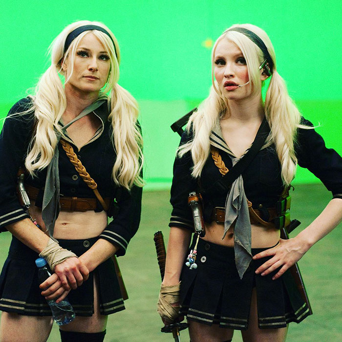 Flash Back To The Set Of Sucker Punch. I Had A Blast On This Film Slashing Orcs And Stabbing The Dragon