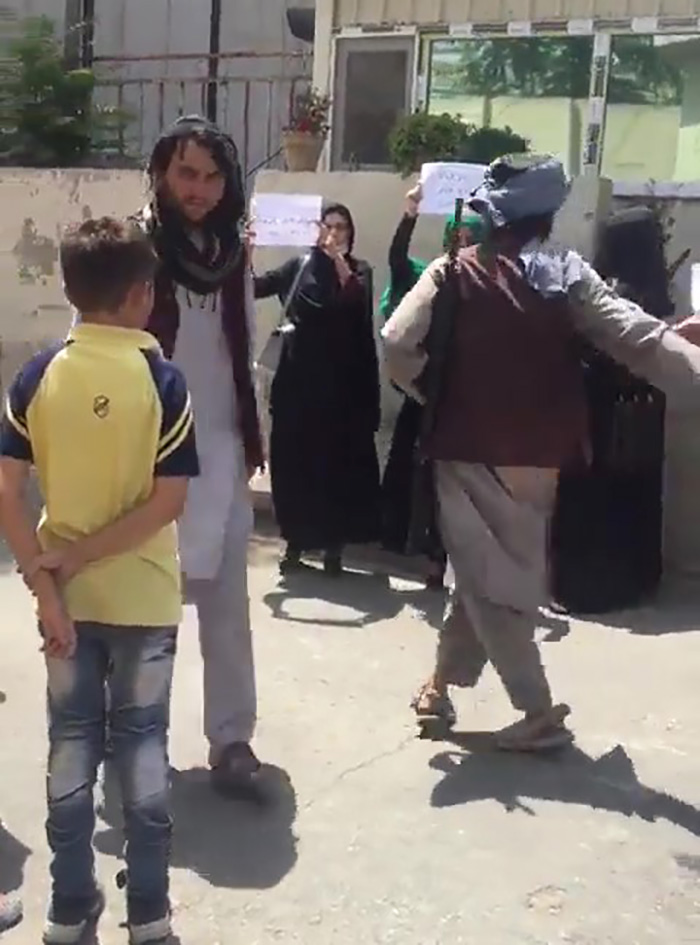 As The Taliban Takes Over Afghanistan, These Brave Women Go To The Streets To Fight For Their Rights As The Taliban Takes Over Afghanistan, These Brave Women Go To The Streets To Fight For Their Rights
